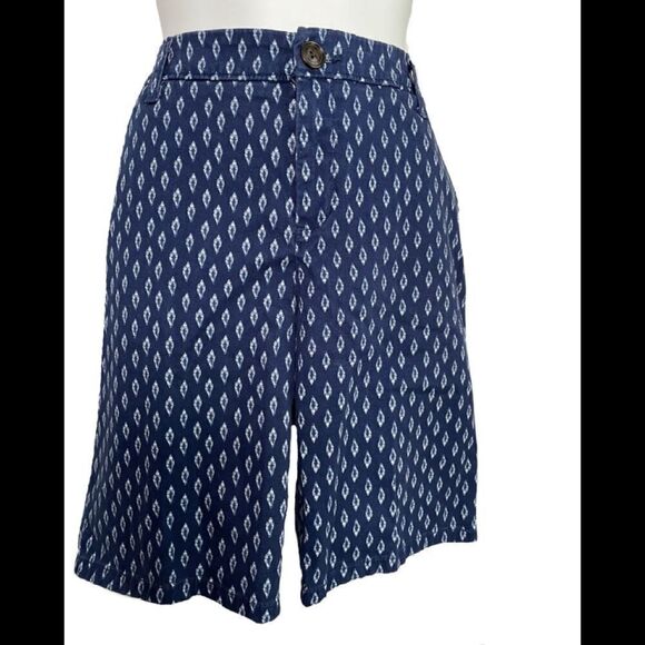 Vintage Liz Claiborne Bermuda Two Front Pocket Shots Blue Size 12P - Picture 16 of 16